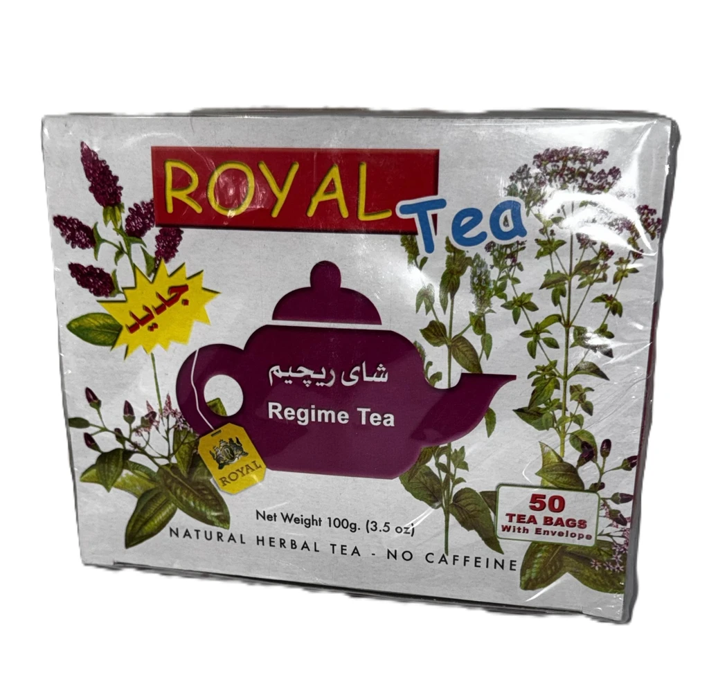 چای رژیم رویال؛ دمنوش گیاهی بدون کافئین